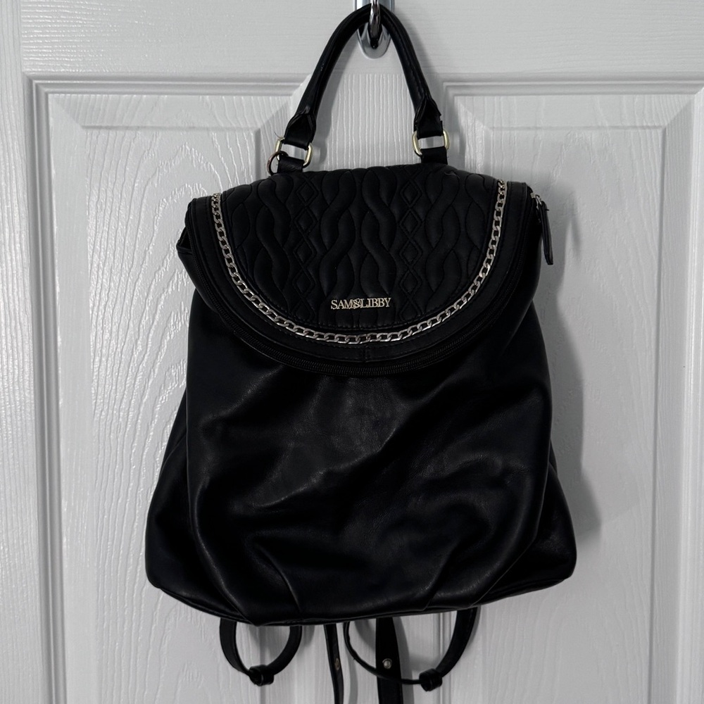 Y2K Black backpack purse